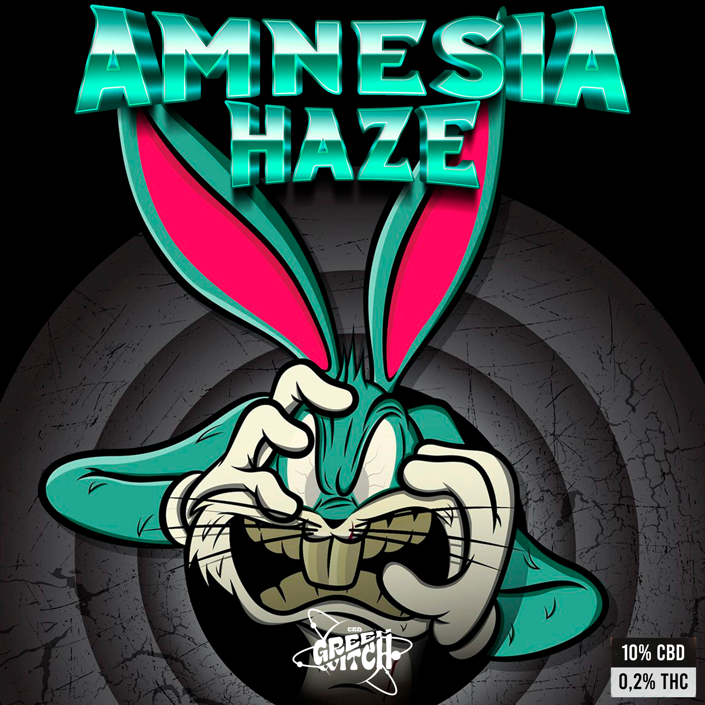 Cogollo de Flor Aromática de CBD al 10% · AMNESIA HIDROPONICA